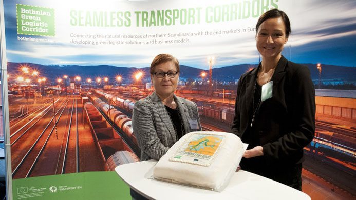 Sammankopplade transportkorridorer på järnväg