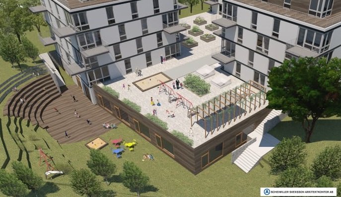Scheiwiller Svensson Arkitektkontor: ”Roliga omgivningar för barnen”