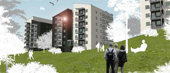Peab bygger 120 hyreslägenheter