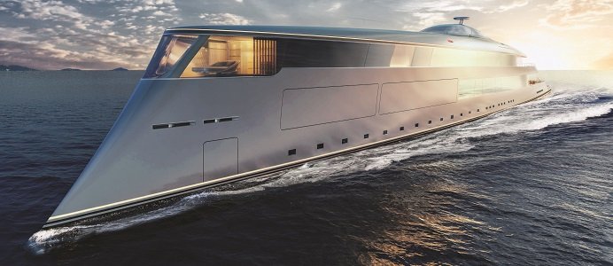 Superyacht drivs på vätgas