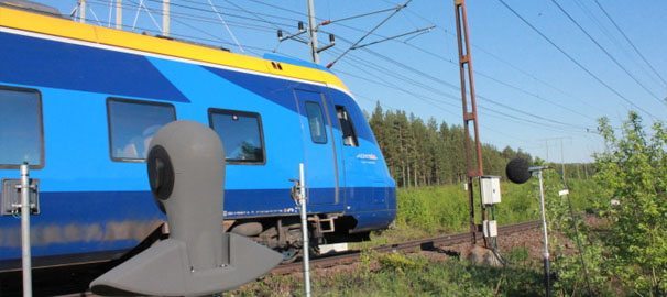 Tågtrafik med smörja i spåren