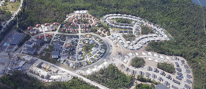 GL Expressbygg fortsätter bygga i Tibbleskogen