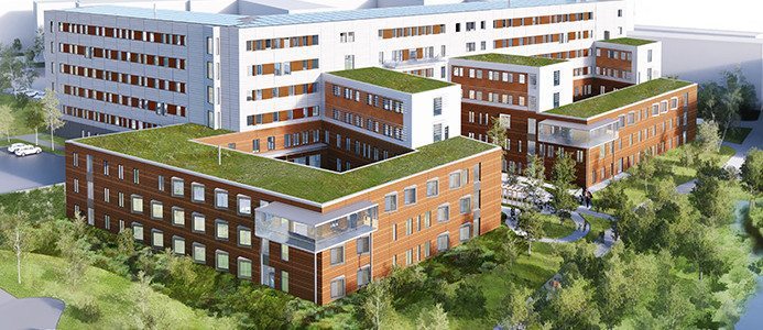 Åhlin & Ekeroth bygger passivhus i jätteformat