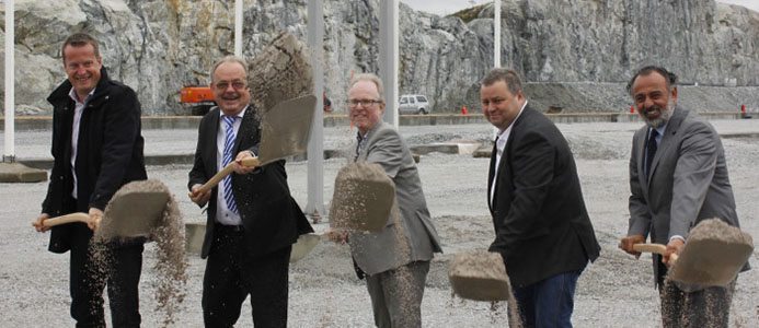 Nu byggs kombiterminalen