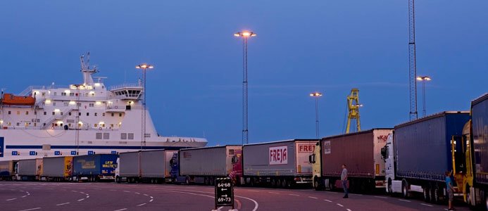 Trafiken via Trelleborgs Hamn slog rekord