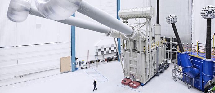 Världens kraftfullaste HVDC-transformator