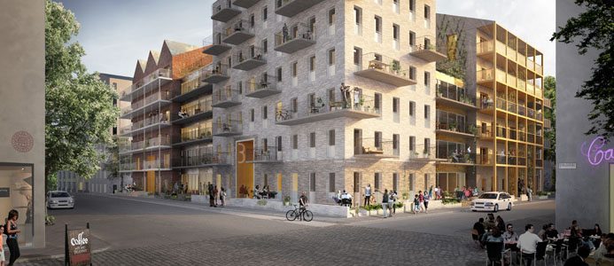 Skanska bygger modernt i Rosendal