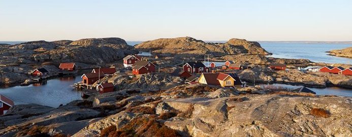 Väderöarnas nya anläggning i hamn
