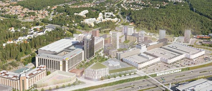 InfraCity blir Bredden, 1800 bostäder planeras