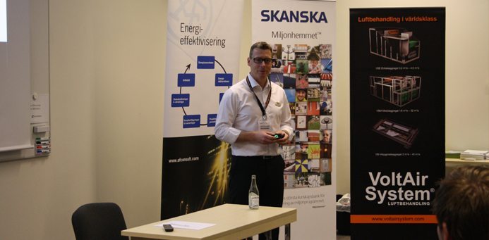 Luftvärmeväxlare i en klass för sig?