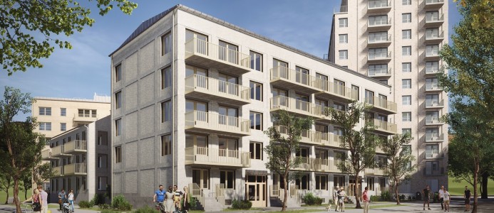 Miljonorder till NCC –  ska bygga 144 lägenheter