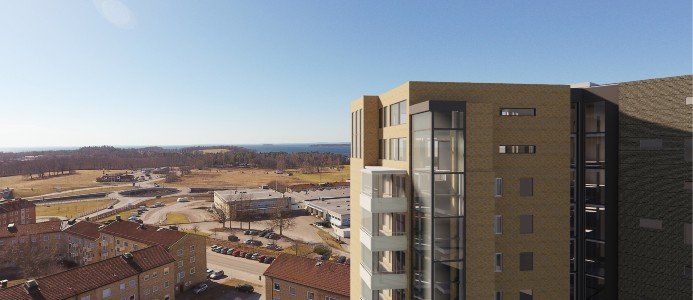 NCC bygger höghus i Motala för 170 miljoner