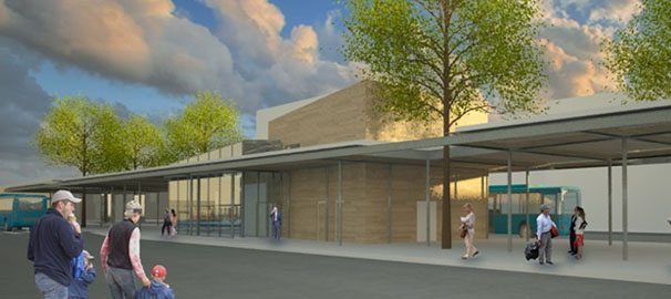 Nu byggs Amhults resecentrum