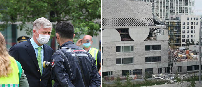 Fem döda vid skolbygge