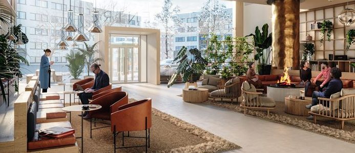 Visionsbild på a:place. Källa: Kungsleden