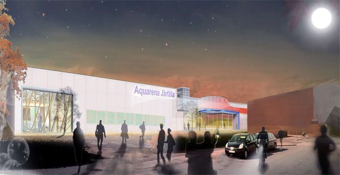 Ny simhall i Järfälla 2016