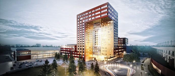 Då blir Växjös högsta byggnad klar