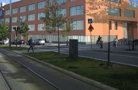 Klartecken för skola i Hammarby Sjöstad