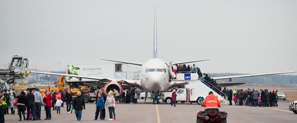 Fler resenärer väljer flyget