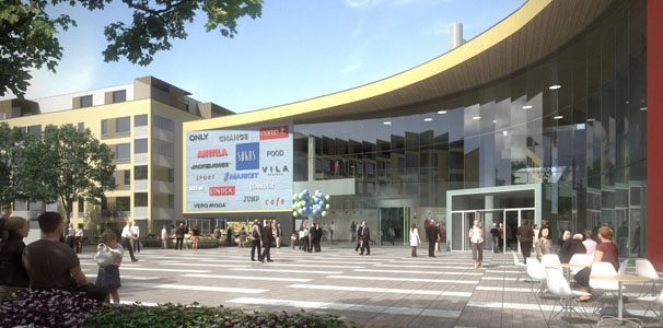 NCC säljer köpcentrum för 800 MSEK