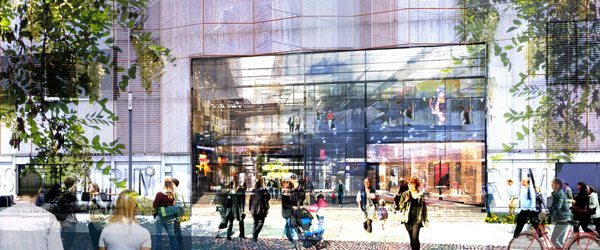 Bygglovsansökan inlämnad för Kristianstad Nya Galleria