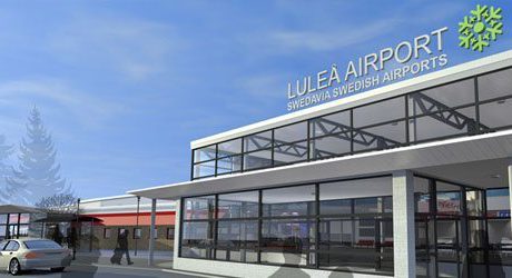 Nu startar ombyggnationen av Luleå Airport