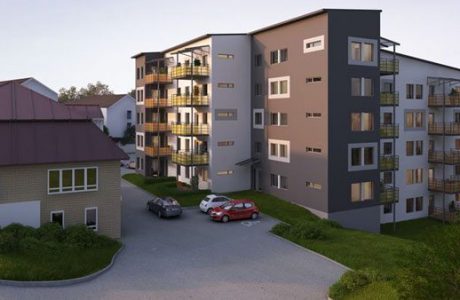 Peab bygger 54 nya lägenheter i Mölnlycke