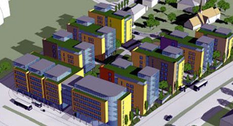 Skanska bygger studentby som passivhus