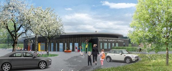 Östra Karups förskola blir GreenBuilding