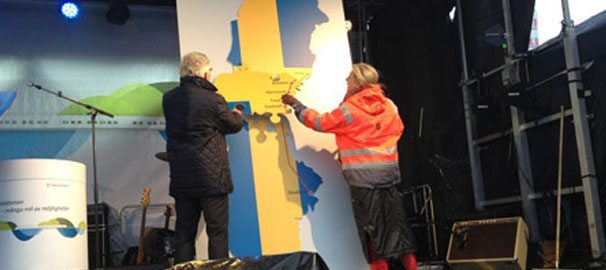 Gunnar Malm kommenterar invigningen av Ådalsbanan