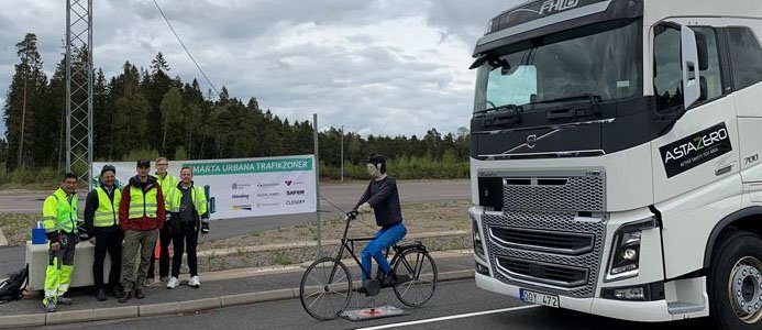 Kim Bergvall - Projektledare Viscando Amritpal Singh - VD Viscando Jonas Malmryd - Specialist Trafikkontoret Göteborg Stad Kasper Johansson - Testingenjör AstaZero Greger Rognelund - Projektledare AstaZero