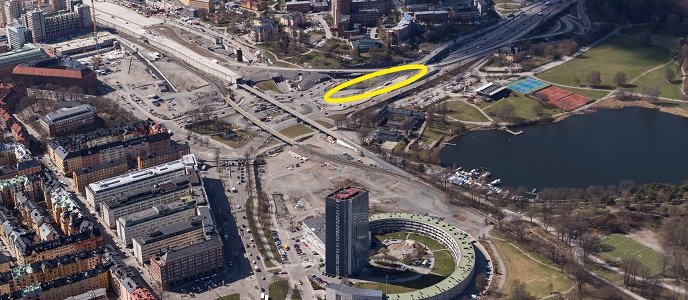 Hagastaden. Bildkälla: Atrium Ljungberg