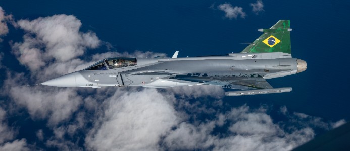 Saab börjar tillverka stridsflygplan i Brasilien