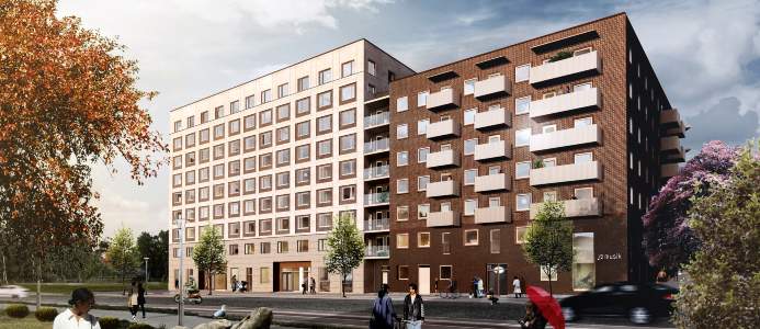 Skanska säljer i Järfälla till NREP för 720 miljoner