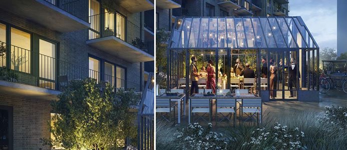 Klartecken för bostäder vid Ulriksdals station