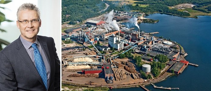 Minskad omsättning för pappersjätten