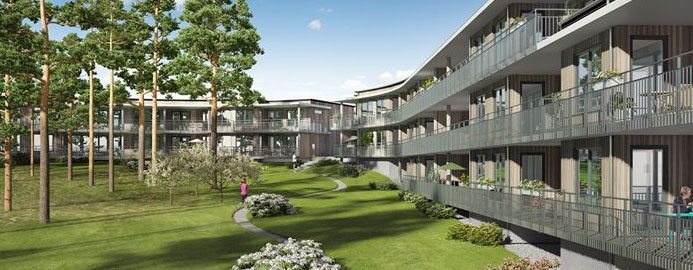 Bygger nya bostadsrätter i Halmstad