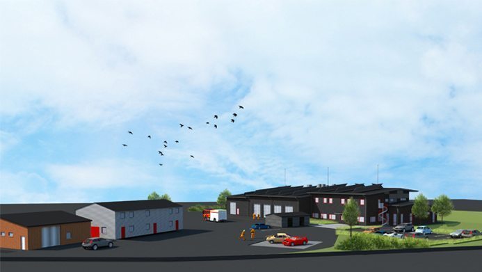 Första spadtaget för Station City