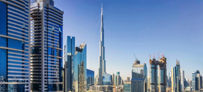 världens högsta byggnad burj khalifa