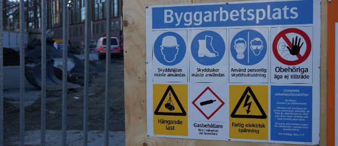 byggarbetsplats
