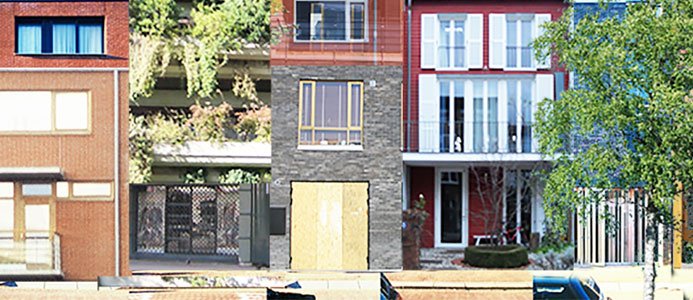 Bygger 28 radhus och alla med ett eget unikt utseende