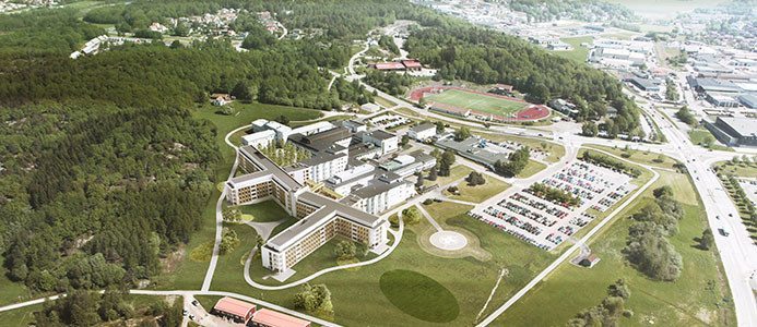 Skanska bygger Kungälvs nya sjukhus