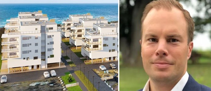 Ett av CA Fastigheters pågående projekt är de exklusiva bostäderna i Lomma, kallat "Strand Lomma", där bolaget precis inlett den tredje etappen.