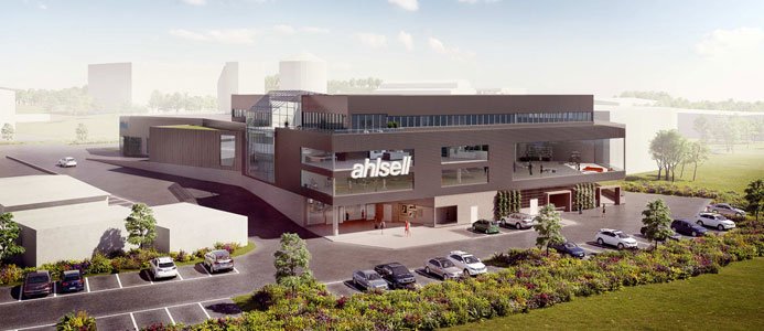 Castellum bygger kontor och butik för Ahlsell