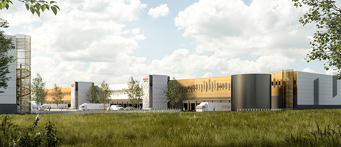 Reportage: Catena storsatsar i logistikpositionen