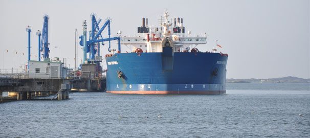Ökad råoljeimport via Göteborgs Hamn