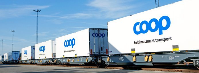 Coop prisas för satsning på järnväg