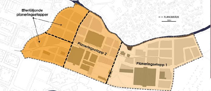 Besked om planprogrammet för CV-området