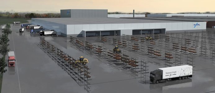 Dahl Sverige AB bygger nytt centrallager i Bro