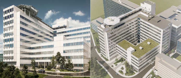 Bygger ny vårdbyggnad för 1,85 miljarder